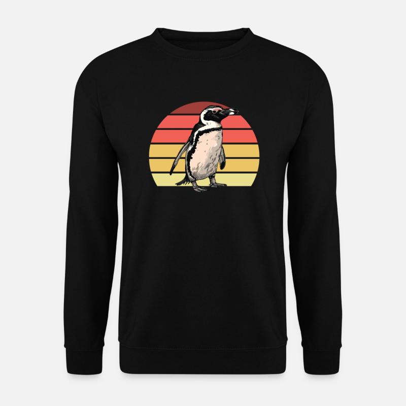 Penguin Kawaii Penguin Cute - Unisex Sweatshirt - black