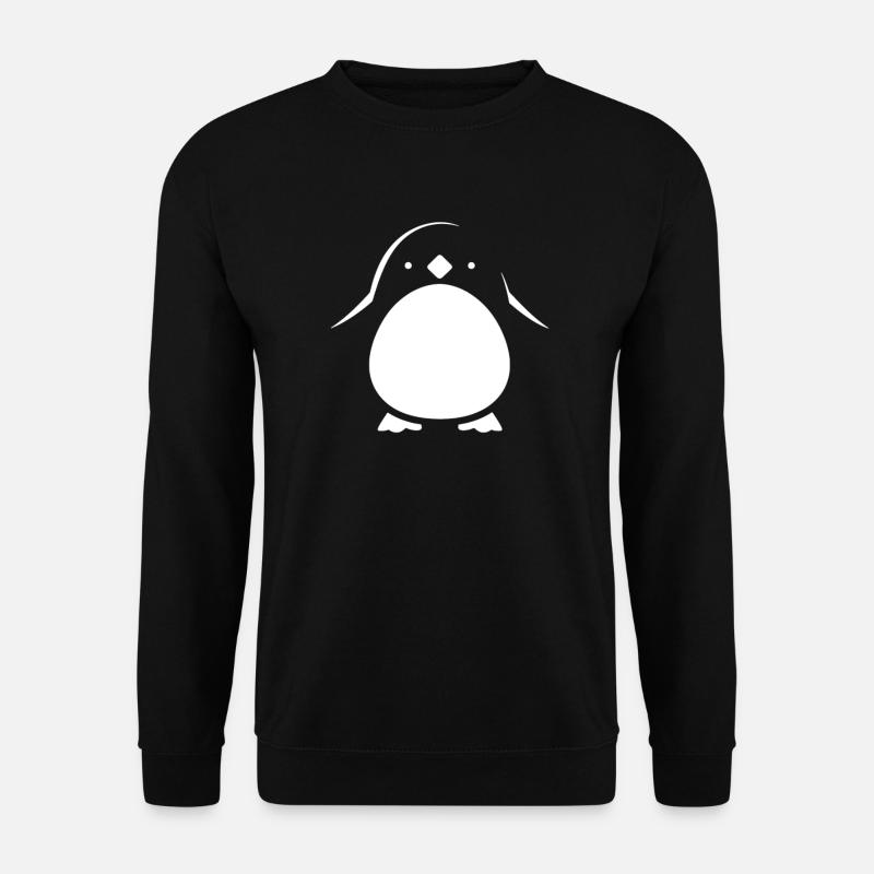 Penguin Kawaii Penguin Cute - Unisex Sweatshirt - black