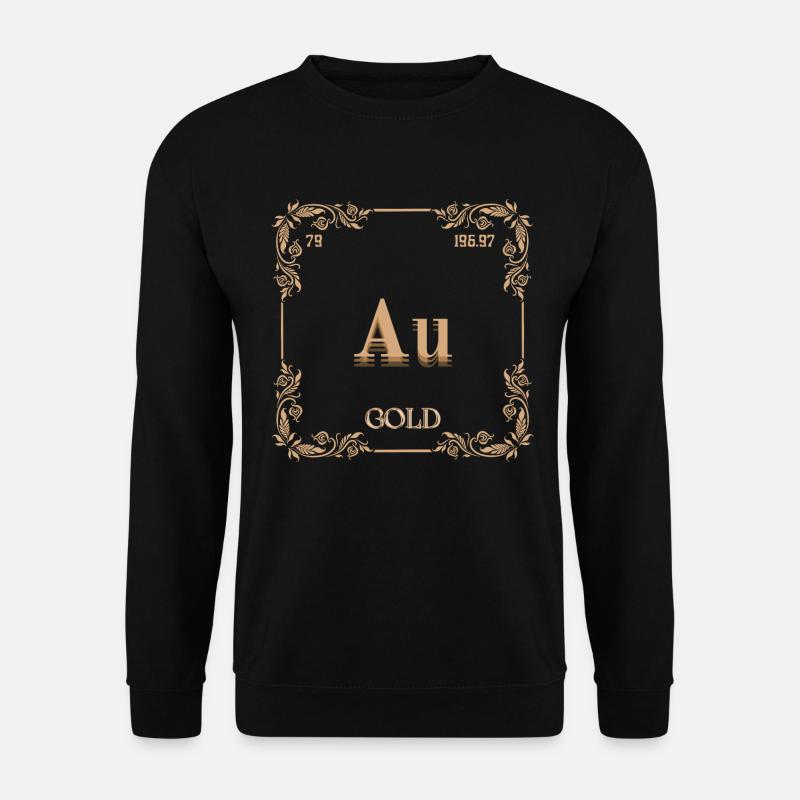Elément Chimique Or - Sweat-shirt Unisexe - noir