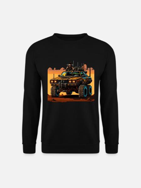 Post Apocalyptic Road Trip - Unisex Sweatshirt - black