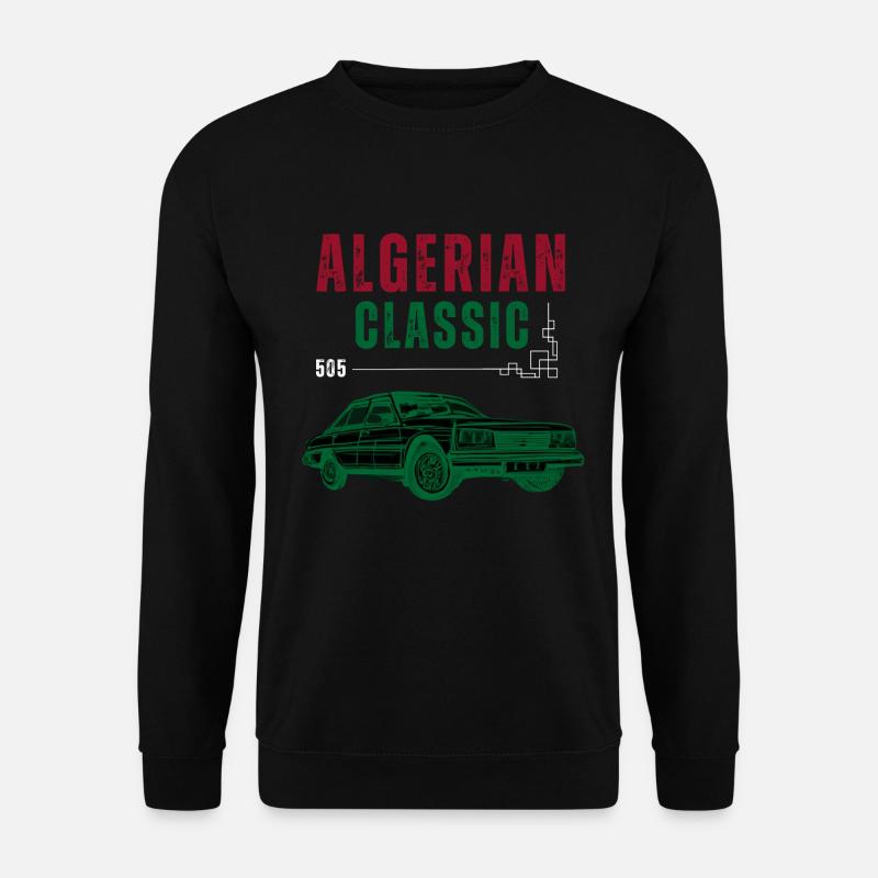 Algerischer Klassiker 505 - Unisex Pullover - Schwarz