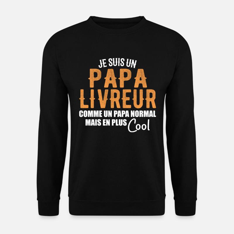 Ich bin Liefervater - Unisex Pullover - Schwarz