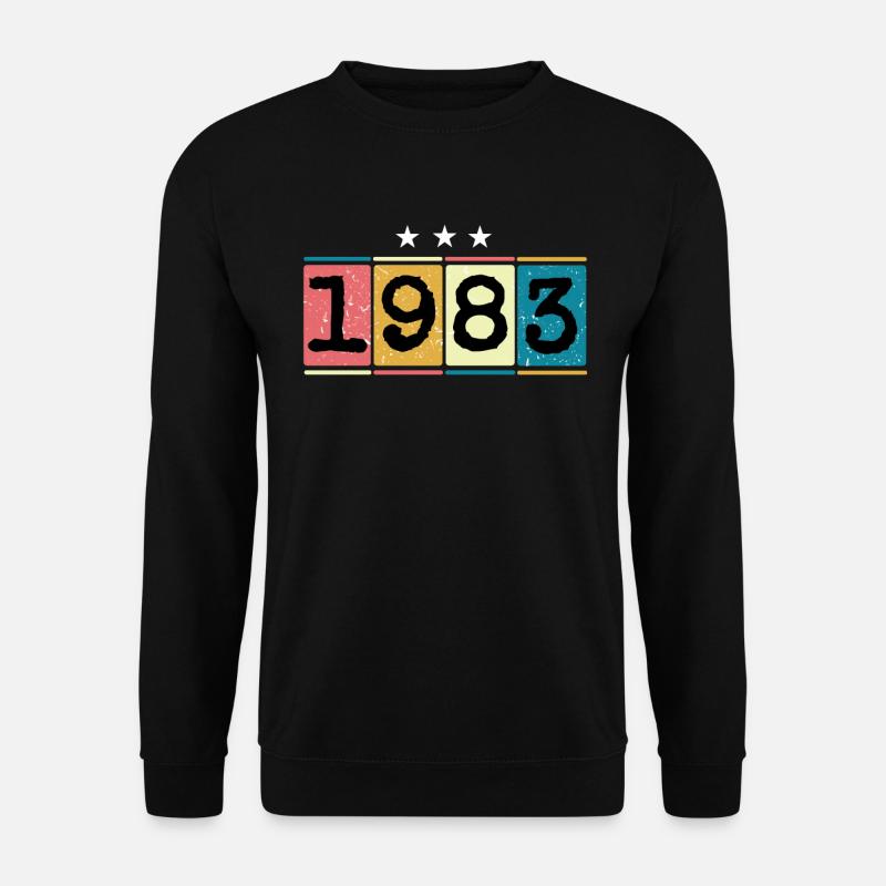 1983 - Unisex Pullover - Schwarz