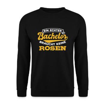 Remise des diplômes Bachelor Master 2019 Graduation Gift - Sweat-shirt Unisexe - noir - Devant - Alina (178cm) & Michal (187cm)