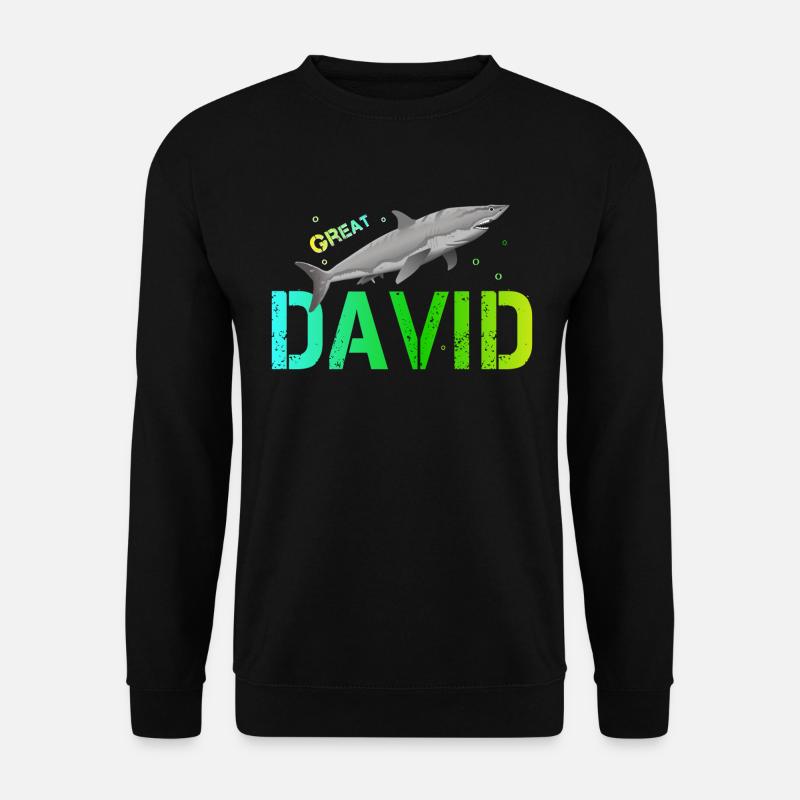 David - Unisex Sweatshirt - black