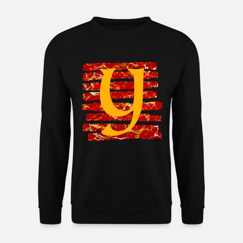 streifen e 232 y - Unisex Pullover - Schwarz