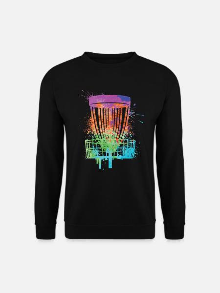 Frisbeegolf Urheilu Frisbeegolf Pojat Lasten Frisbeegolfaajat - Unisex svetaripaita - musta