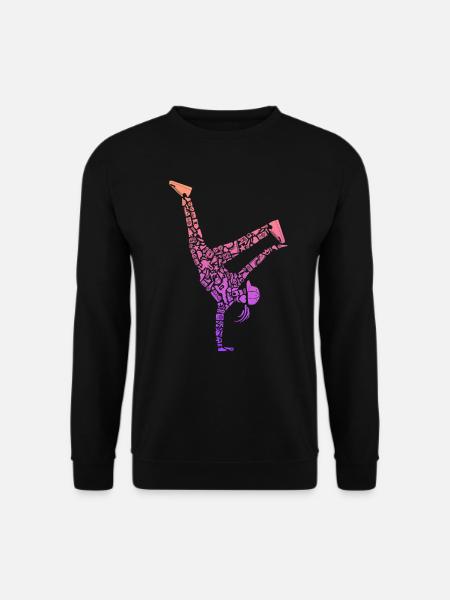 Breakdance Breakdancer Femmes Filles Breakdance - Sweat-shirt Unisexe - noir