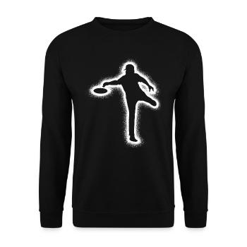 Disc Golf Disc Golf Joueurs Enfants Hommes Disc Golfeurs - Sweat-shirt Unisexe - noir - Devant - Alina (178cm) & Michal (187cm)