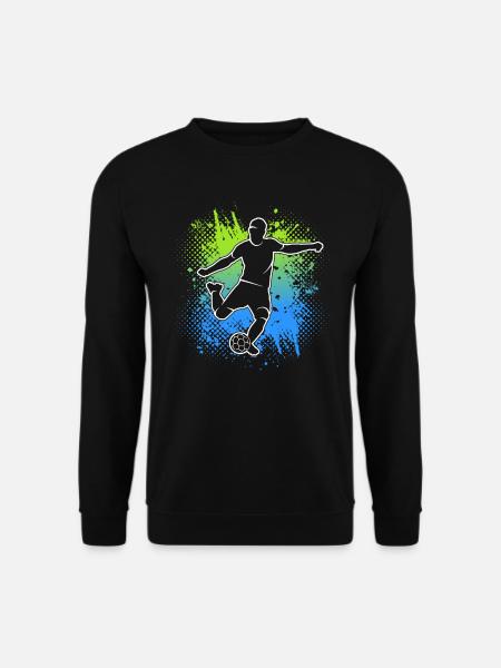 Joueurs de football Football Garçons Hommes Football - Sweat-shirt Unisexe - noir