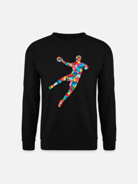 Handballer Handballspieler Herren Jungen Handball - Unisex Pullover - Schwarz