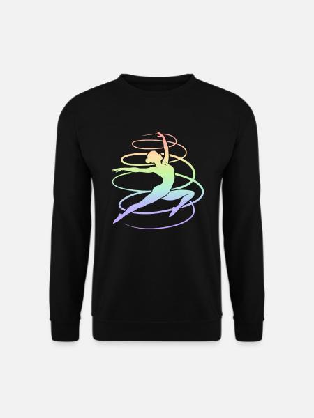 Turnerin Gymnastik Kinder Damen Turnen Mädchen - Unisex Pullover - Schwarz