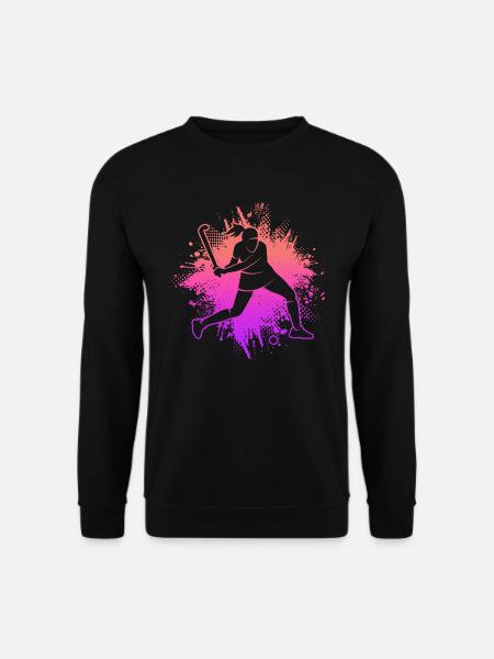 Joueur de hockey sur gazon Hockey Joueuse de hockey - Sweat-shirt Unisexe - noir