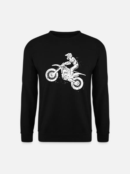 Dirt Biker Dirt Bike Lasten Pojat Motocross Miehet - Unisex svetaripaita - musta