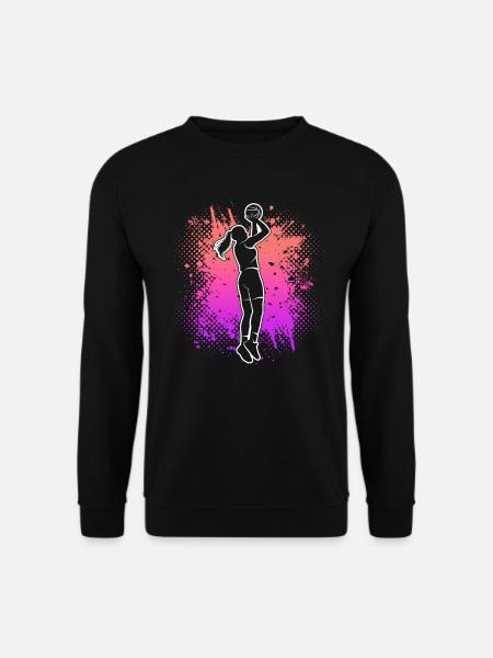 Basketball Filles Enfants Basketteurs Joueurs Femmes - Sweat-shirt Unisexe - noir