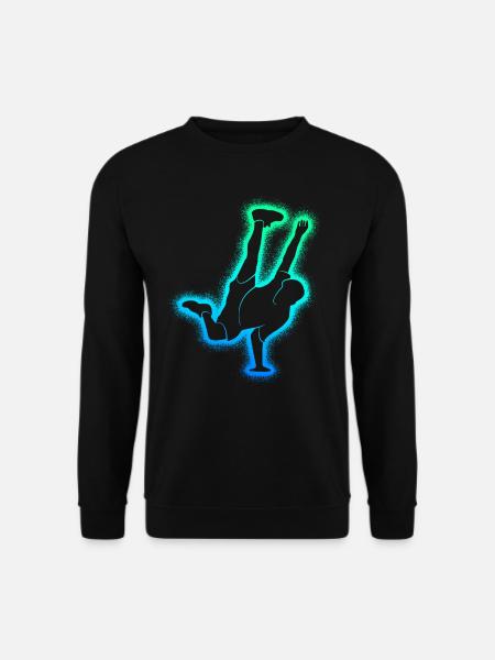 Breakdance Danse Breakdancer Enfants Breakdance - Sweat-shirt Unisexe - noir