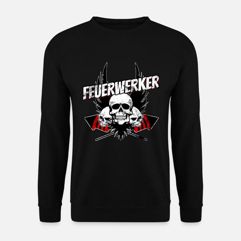fireworks 05 - Unisex Sweatshirt - black