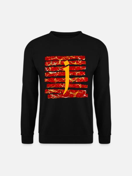 Bandes E 232 J - Sweat-shirt Unisexe - noir