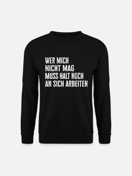 Selbstbewusstsein Selbstliebe ignoriere andere - Unisex Pullover - Schwarz