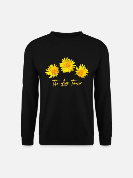 Dandelion Dandelion Dandelion Lion - Unisex Sweatshirt - black