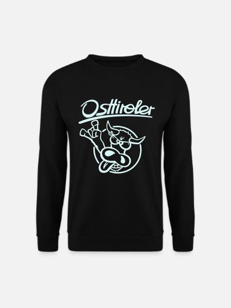 Ost Tiroler Grauvieh komplett - Unisex Pullover - Schwarz