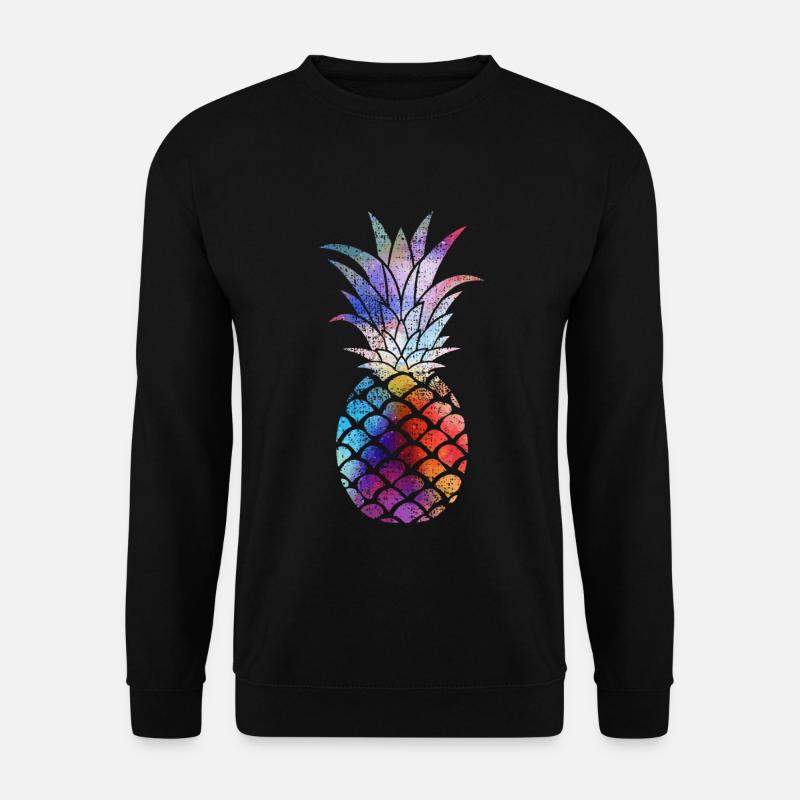 Ananas Abstrakt - Unisex Pullover - Schwarz