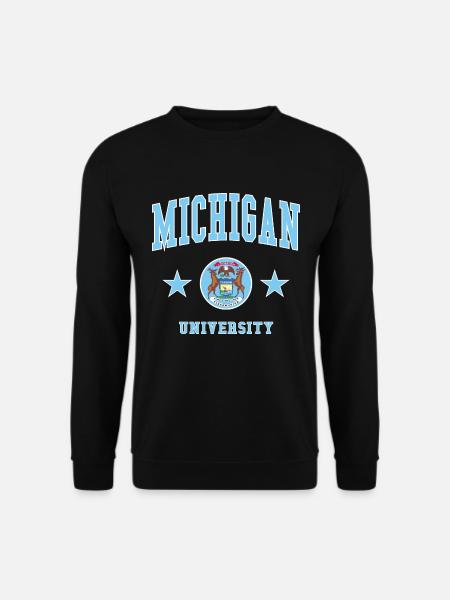Michigan University - Unisex Sweatshirt - black