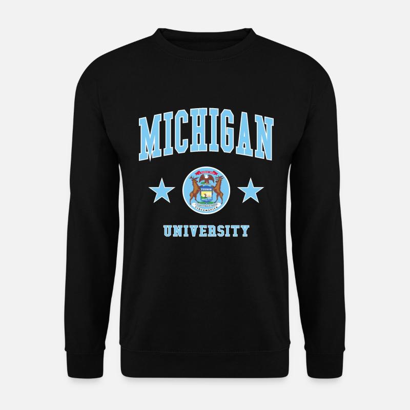 Michigan University - Unisex Pullover - Schwarz