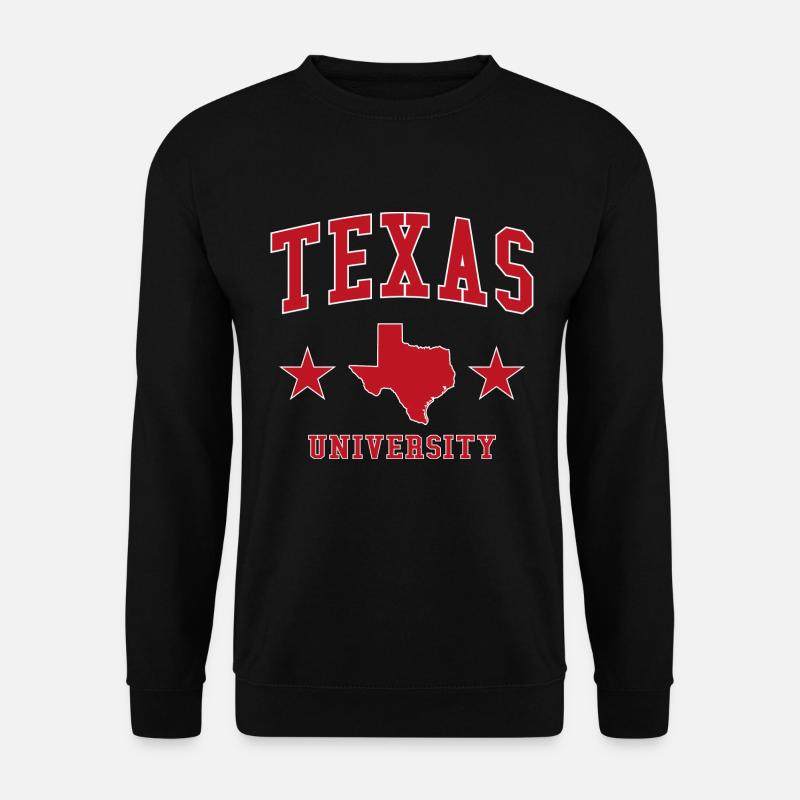 Université du Texas - Sweat-shirt Unisexe - noir