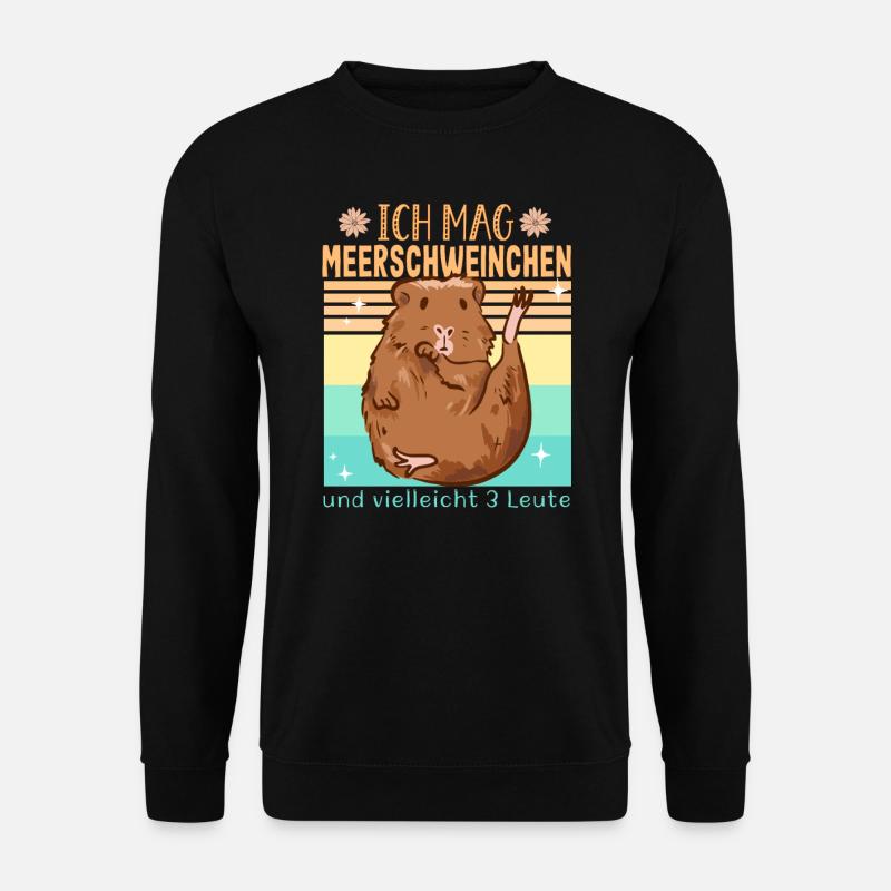 Meerschweinchen - Unisex Pullover - Schwarz