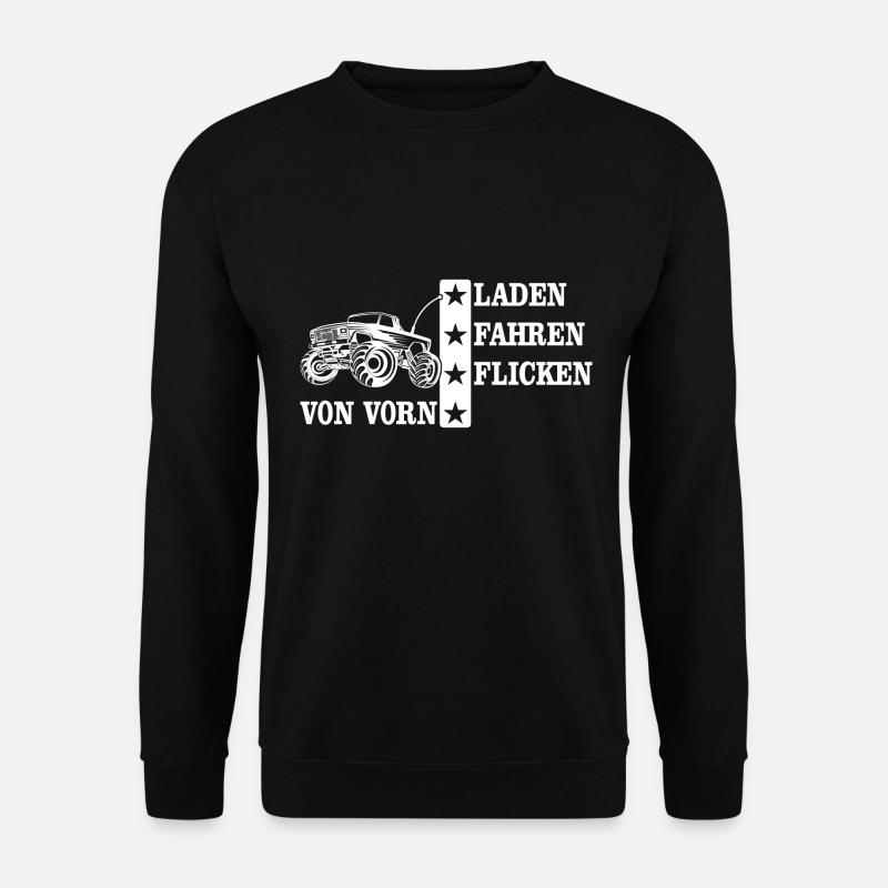 RC Car Modellauto Spruch - Unisex Pullover - Schwarz