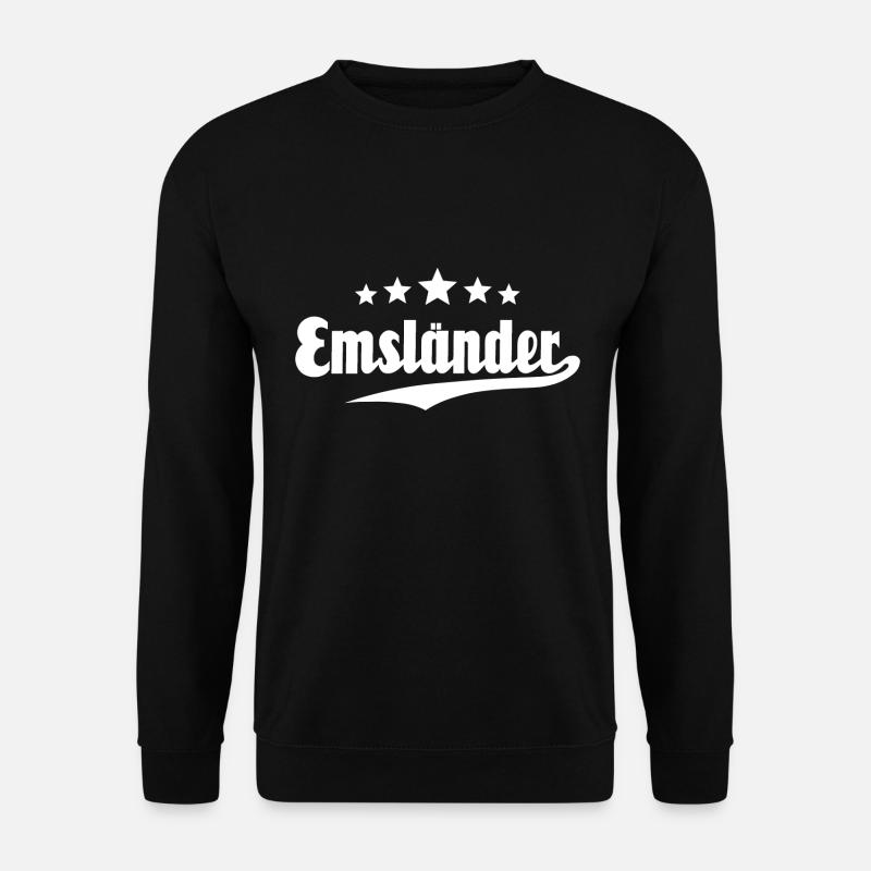 Emsländer Emsland Geschenk - Unisex Pullover - Schwarz