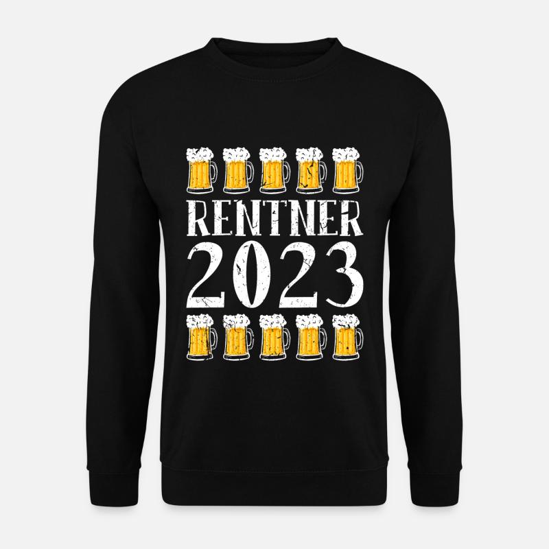 Abschiedsgeschenk Kollege Rente Männer Rentner - Unisex Pullover - Schwarz