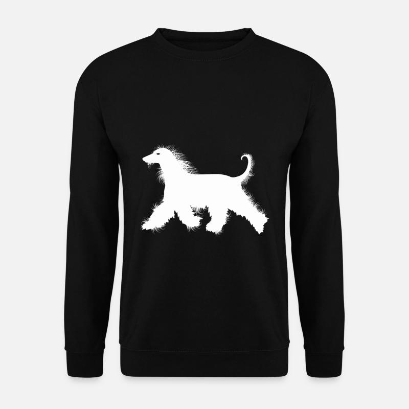 Afghan Greyhound - Unisex Sweatshirt - black