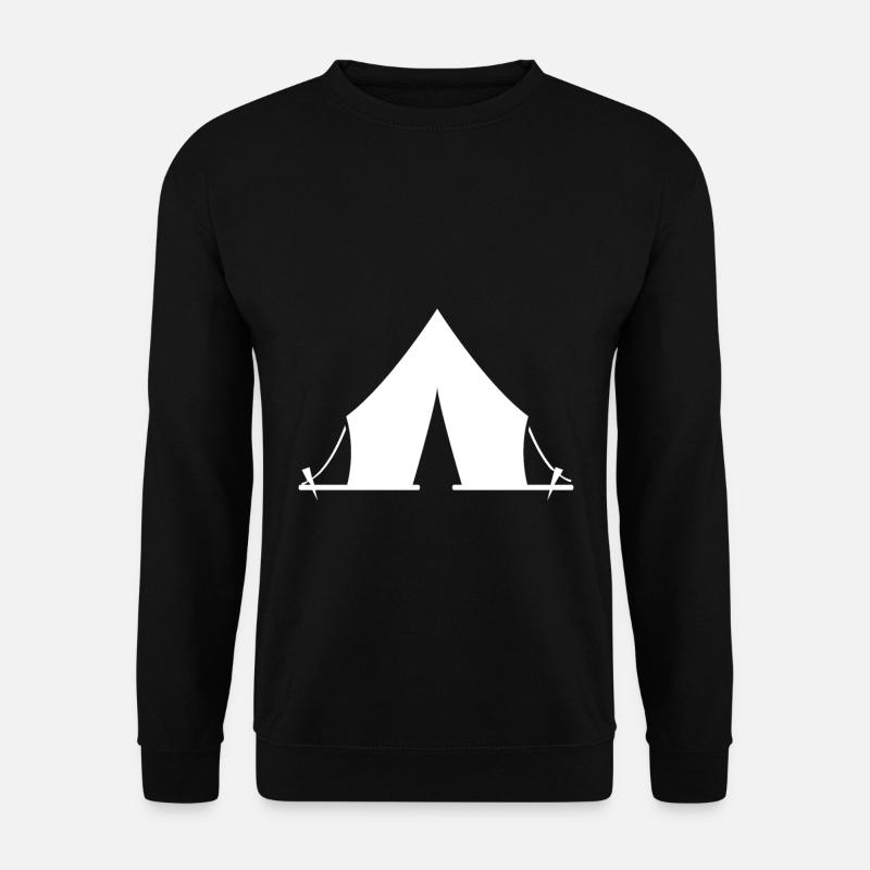 Zelt - Unisex Pullover - Schwarz