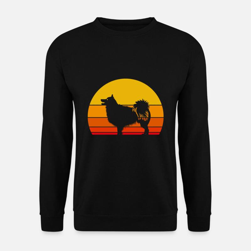 Islandhund - Unisex Pullover - Schwarz