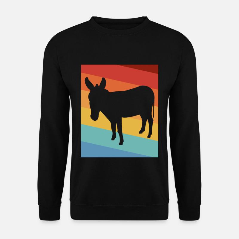 Esel - Unisex Pullover - Schwarz