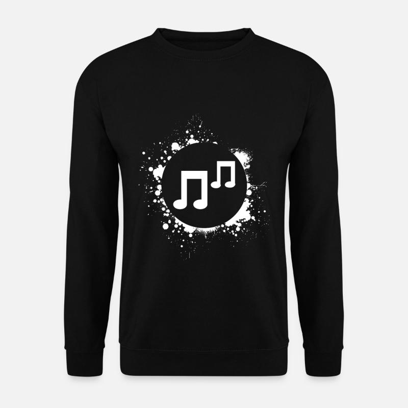 Music notes - Unisex Sweatshirt - black