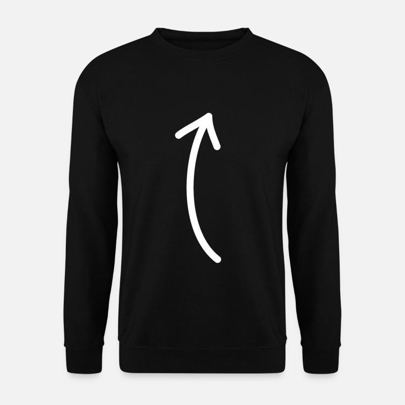 Une flèche - Sweat-shirt Unisexe - noir