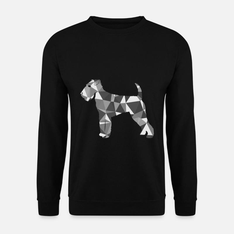 Polygone Airedale Terrier - Sweat-shirt Unisexe - noir