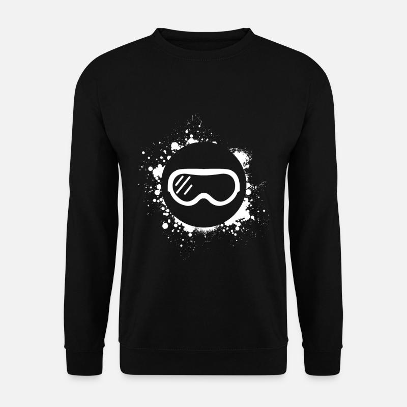 Skibrille - Unisex Pullover - Schwarz