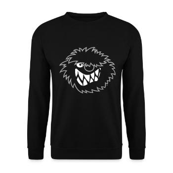 Die Wilden Kerle Kerl grau - Unisex Pullover - Schwarz - Vorne - Alina (178cm) & Michal (187cm)