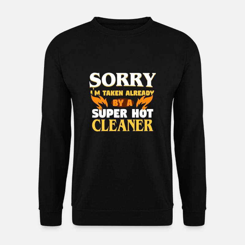 Already awarded to a cleaner - Unisex Sweatshirt - black