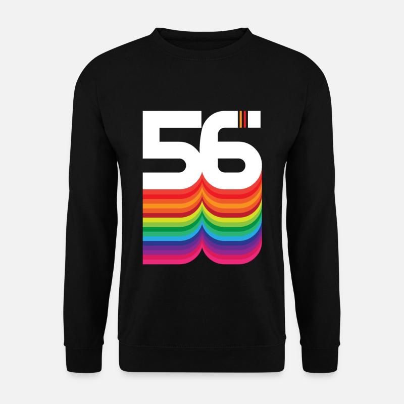 56 years "Birthday" - Unisex Sweatshirt - black