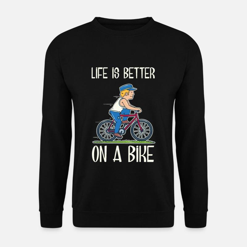bicycle - Unisex Sweatshirt - black