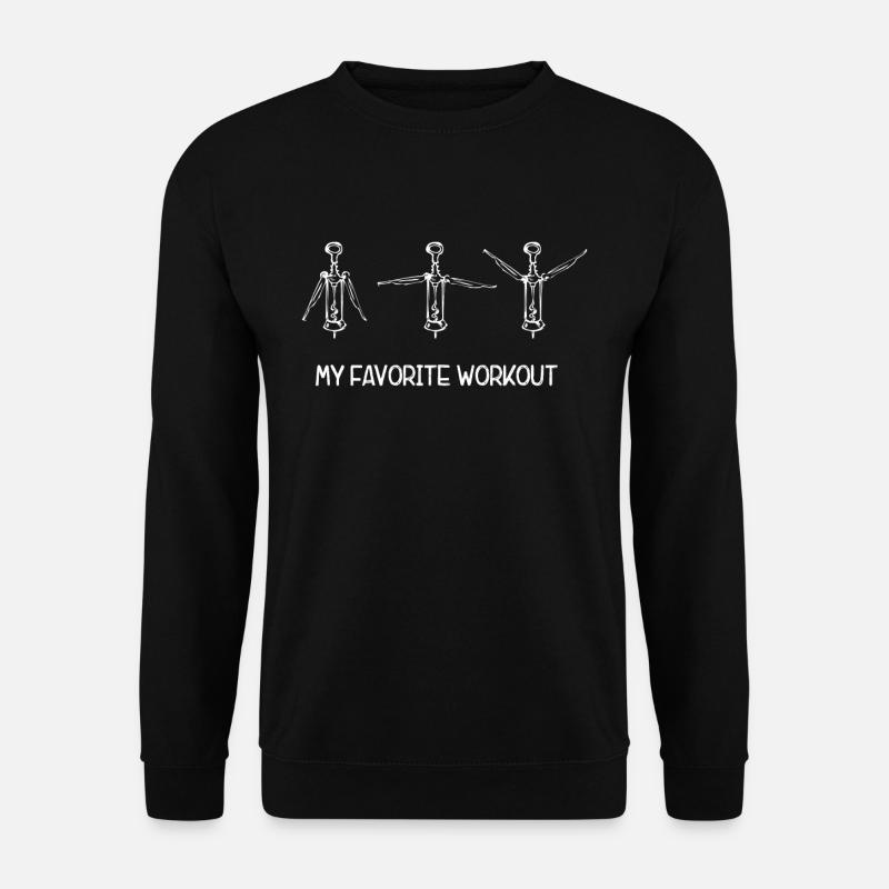 Wine - Unisex Sweatshirt - black