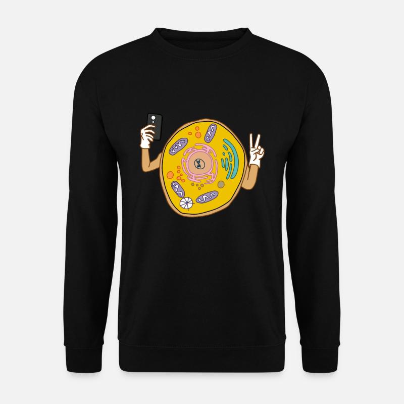 Cellfie Wissenschaft Biologie Zelle Labor - Unisex Pullover - Schwarz