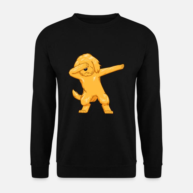 Goldendoodle Welpe Hunde Golden Doodle Geschenk - Unisex Pullover - Schwarz