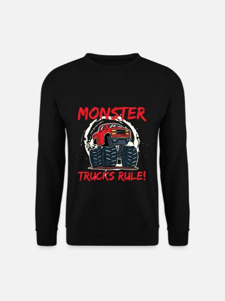 Monster Truck - Unisex Pullover - Schwarz