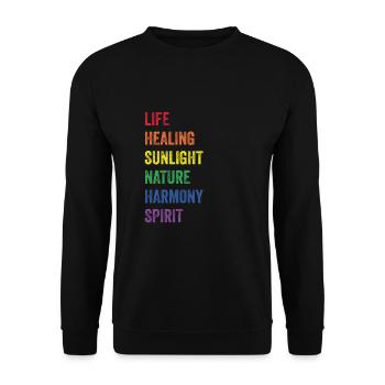 CSD - Unisex Pullover - Schwarz - Vorne - Alina (178cm) & Michal (187cm)